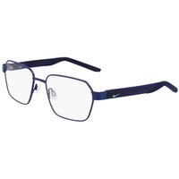 Nike 8155 410 Men's Eyeglasses Blue Size 53 - Blue Light Block Available