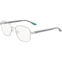 Nike 8400 N 045 Men's Eyeglasses Silver Size 51 - Blue Light Block Available