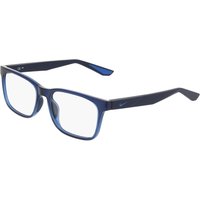 Nike 7415 410 Men's Eyeglasses Blue Size 54 - Blue Light Block Available