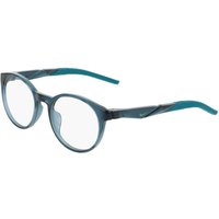 Nike 5107 447 Men's Eyeglasses Blue Size 47 - Blue Light Block Available