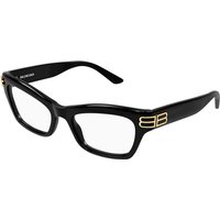 Balenciaga BB0435O 001 Women’s Eyeglasses Black Size 54 - Blue Light Block Available