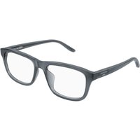Balenciaga BB0442OA Asian Fit 005 Men's Eyeglasses Grey Size 55 - Blue Light Block Available