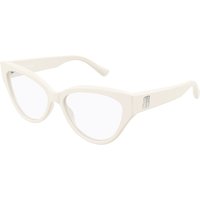 Balenciaga BB0482O 004 Women’s Eyeglasses White Size 56 - Blue Light Block Available