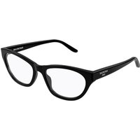 Balenciaga BB0500O 001 Women’s Eyeglasses Black Size 54 - Blue Light Block Available