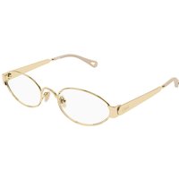 Chloé CH0355O 001 Women’s Eyeglasses Gold Size 54 - Blue Light Block Available