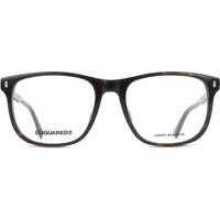 Dsquared2 D2 0079 086 Men's Eyeglasses Tortoiseshell Size 54 - Blue Light Block Available
