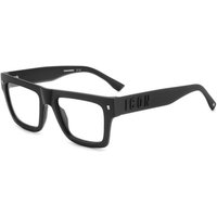 Dsquared2 ICON 0023 003 Men's Eyeglasses Black Size 53 - Blue Light Block Available