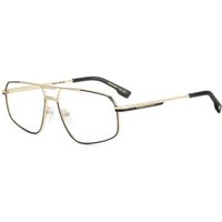 Dsquared2 D2 0176 I46 Men's Eyeglasses Gold Size 59 - Blue Light Block Available