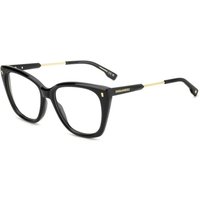 Dsquared2 D2 0187 807 Women’s Eyeglasses Black Size 55 - Blue Light Block Available