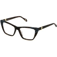 Just Cavalli VJC045V 0T66 Women’s Eyeglasses Tortoiseshell Size 54 - Blue Light Block Available