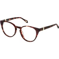 Just Cavalli VJC046V 0WTA Women’s Eyeglasses Tortoiseshell Size 51 - Blue Light Block Available