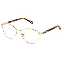 Just Cavalli VJC056 300Y Women’s Eyeglasses Gold Size 54 - Blue Light Block Available
