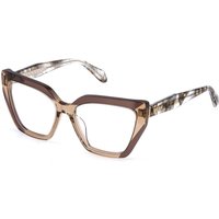 Just Cavalli VJC159V 0AAK Women’s Eyeglasses Brown Size 55 - Blue Light Block Available