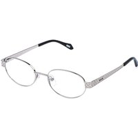 Just Cavalli VJC168 0579 Women’s Eyeglasses Silver Size 53 - Blue Light Block Available