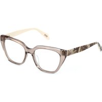 Just Cavalli VJC183V 07AY Women’s Eyeglasses Brown Size 53 - Blue Light Block Available