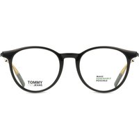 Tommy Hilfiger TJ 0078 807 Men's Eyeglasses Black Size 49 - Blue Light Block Available