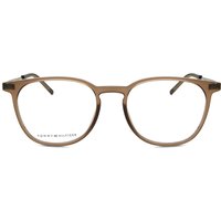 Tommy Hilfiger TH 2022 4IN Men's Eyeglasses Brown Size 51 - Blue Light Block Available