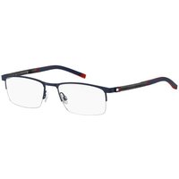 Tommy Hilfiger TH 2079 FLL Men's Eyeglasses Blue Size 54 - Blue Light Block Available