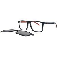 Tommy Hilfiger TH 2086/CS With Clip-On FLL Men's Eyeglasses Blue Size 56 - Blue Light Block Available
