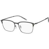 Tommy Hilfiger TH 2297/F Asian Fit SVK Men's Eyeglasses Grey Size 56 - Blue Light Block Available