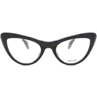 Police VPL855 AFFAIR 5 722G Women’s Eyeglasses Tortoiseshell Size 50 - Blue Light Block Available
