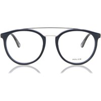 Police VPL881 COUPE 3 09DD Men's Eyeglasses Blue Size 51 - Blue Light Block Available
