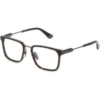 Police VPLF09 PRINCE 4 0509 Women’s Eyeglasses Tortoiseshell Size 53 - Blue Light Block Available