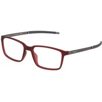 Police VPLF85 SOLSTICE 1 0D41 Men's Eyeglasses Red Size 54 - Blue Light Block Available