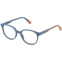 Police VK146 STEM JR 1 Kids 0715 Kids' Eyeglasses Blue Size 48 - Blue Light Block Available
