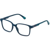 Police VK147 STEM JR 2 Kids 0U43 Kids' Eyeglasses Blue Size 49 - Blue Light Block Available