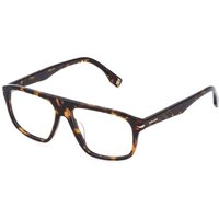 Police VPLQ65 CHAMP 12 0722 Men's Eyeglasses Tortoiseshell Size 55 - Blue Light Block Available