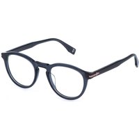 Police VPLR63 GRIND 5 0705 Men's Eyeglasses Clear Size 50 - Blue Light Block Available