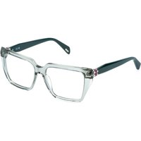Police VPLR99 ENIGMA 1 09RM Women’s Eyeglasses Green Size 55 - Blue Light Block Available