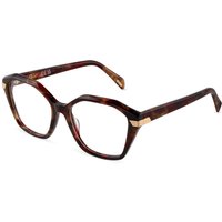 Police VPLU01 AURA 5 09A7 Women’s Eyeglasses Red Size 54 - Blue Light Block Available