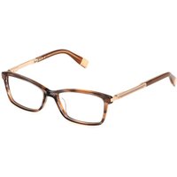 Furla VFU669 0P62 Women’s Eyeglasses Brown Size 53 - Blue Light Block Available