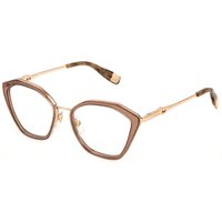 Furla VFU831 08FC Women’s Eyeglasses Brown Size 53 - Blue Light Block Available