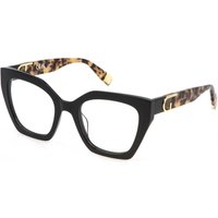 Furla VFU824V 700K Women’s Eyeglasses Black Size 52 - Blue Light Block Available
