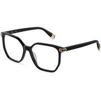 Furla VFUA98 0700 Men's Eyeglasses Black Size 55 - Blue Light Block Available