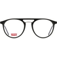 Levi's LV 1001 D51 Men's Eyeglasses Black Size 51 - Blue Light Block Available