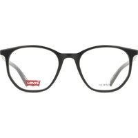Levi's LV 1002 807 Men's Eyeglasses Black Size 49 - Blue Light Block Available