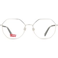 Levi's LV 1040 010 Men's Eyeglasses Silver Size 52 - Blue Light Block Available