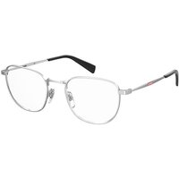 Levi's LV 1061 010 Men's Eyeglasses Silver Size 52 - Blue Light Block Available