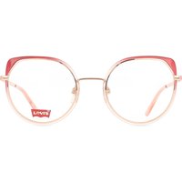 Levi's LV 1052 94B Women’s Eyeglasses Gold Size 51 - Blue Light Block Available