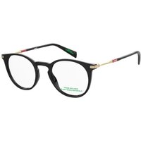 Levi's LV 1089 807 Women’s Eyeglasses Black Size 49 - Blue Light Block Available