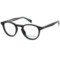 Levi's LV 5085 807 Men's Eyeglasses Black Size 47 - Blue Light Block Available