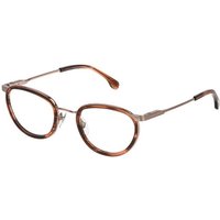 Lozza VL2266 0A15 Men's Eyeglasses Tortoiseshell Size 49 - Blue Light Block Available