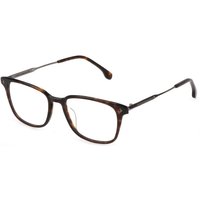 Lozza VL4306 Portofino 4 0714 Men's Eyeglasses Tortoiseshell Size 52 - Blue Light Block Available