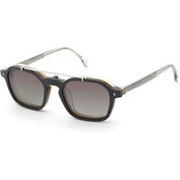 Lozza UL4427 Alghero 1 With Clip-On 6CFP Men's Eyeglasses Brown Size 50 - Blue Light Block Available