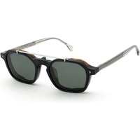 Lozza UL4427 Alghero 1 With Clip-On 714P Men's Eyeglasses Tortoiseshell Size 50 - Blue Light Block Available