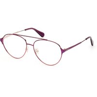 Max & Co. MO5099 074 Women’s Eyeglasses Purple Size 55 - Blue Light Block Available